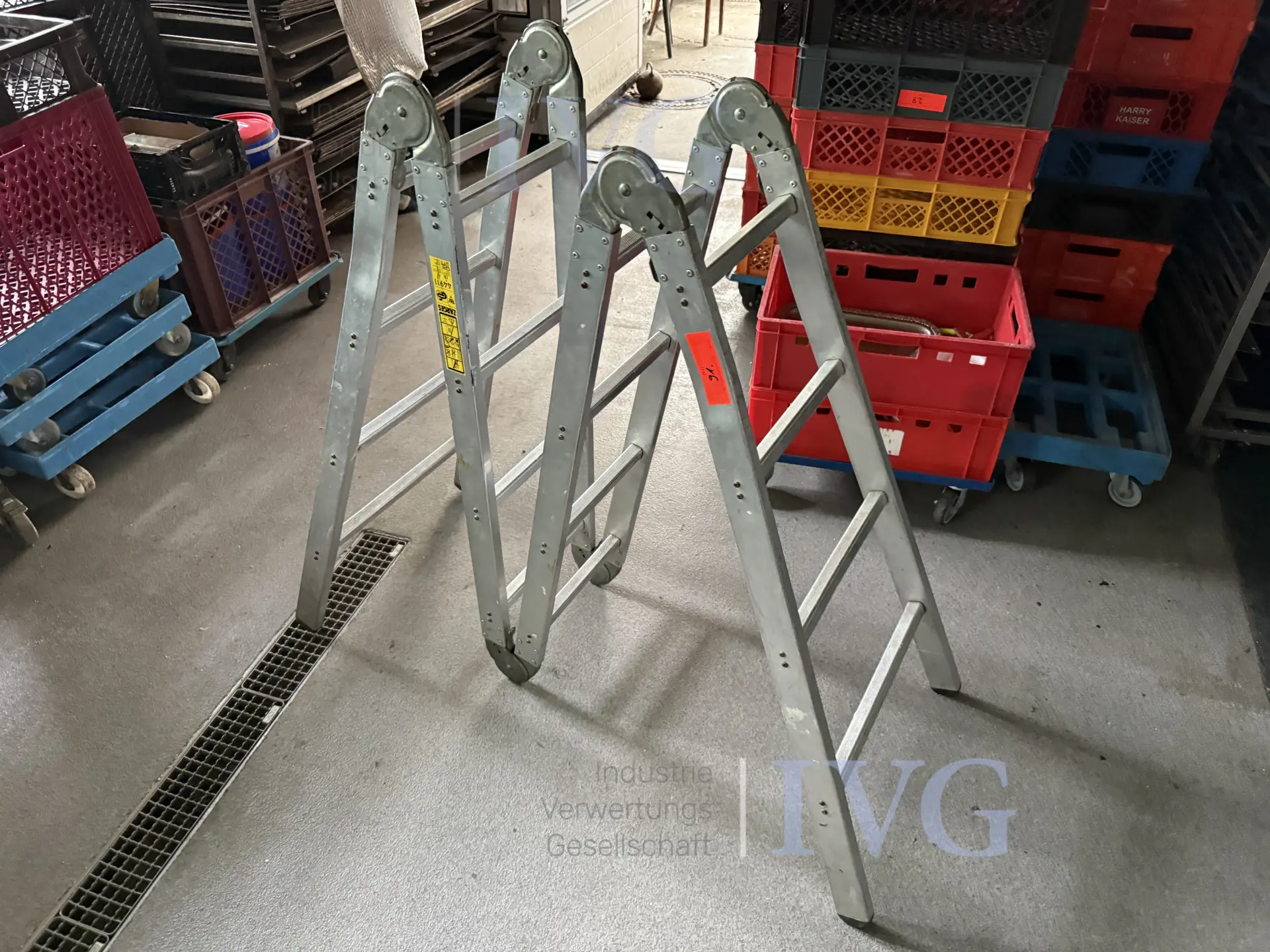 Alu-Vielzweckleiter ZARGES